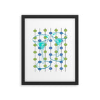 Mid-Century Modern Atomic Art Cocktails 1.0 Framed Art Print Gallery Image 6