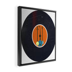 Vinyl Record Art Mid-Century Modern Musical Instruments 1.1  Framed Canvas Print Gallery Image 2