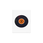 Vinyl Record Art World Post Art Print Gallery Image 1