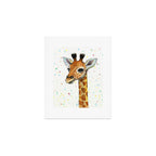 Baby Giraffe Art Print Gallery Image 1