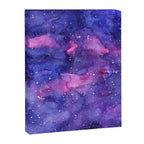 Galaxy Pattern Watercolor Canvas Print Gallery Image 6