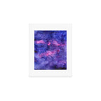 Galaxy Pattern Watercolor Art Print Gallery Image 1