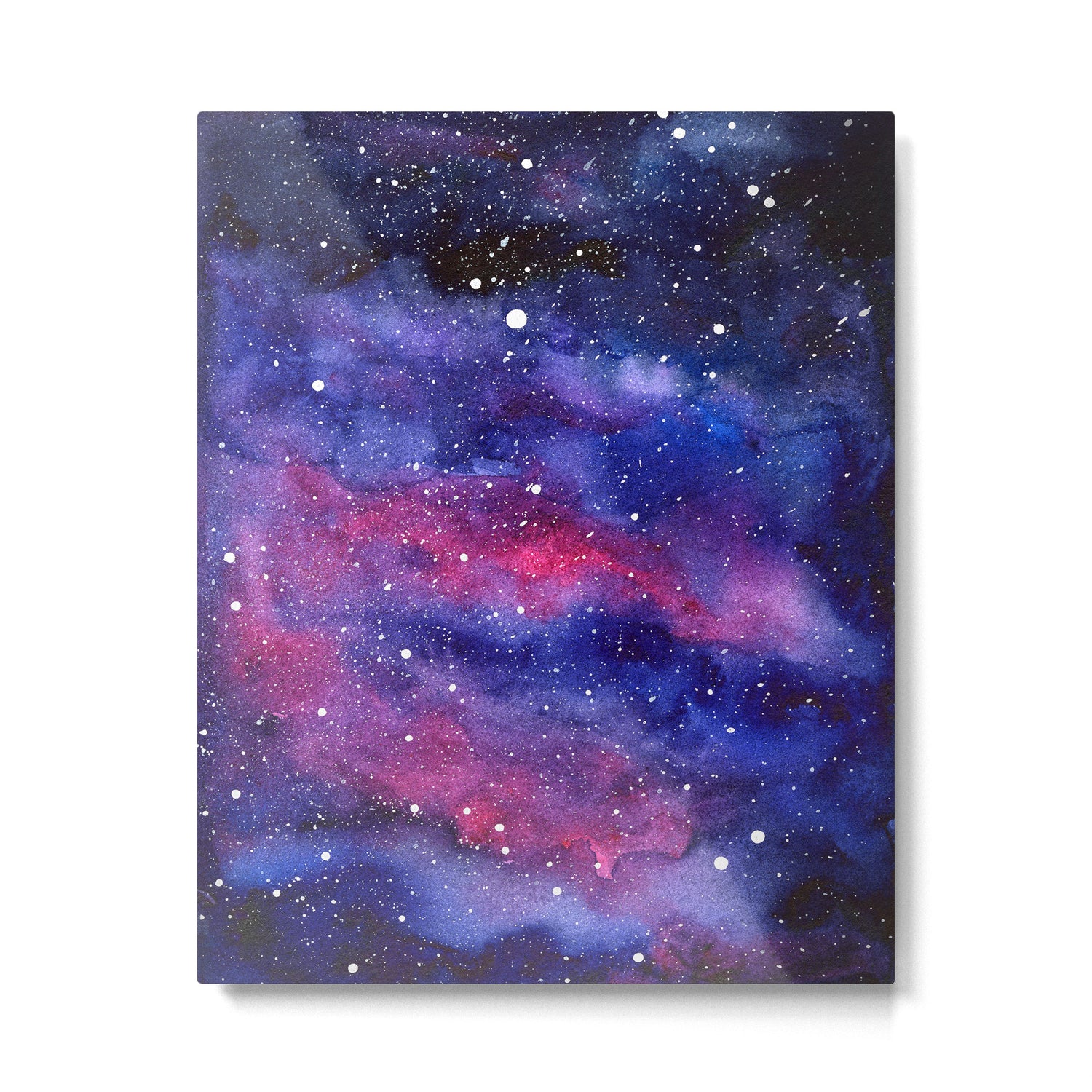 Nebula Galaxy Watercolor Space Sky Metal Print Gallery Image 6