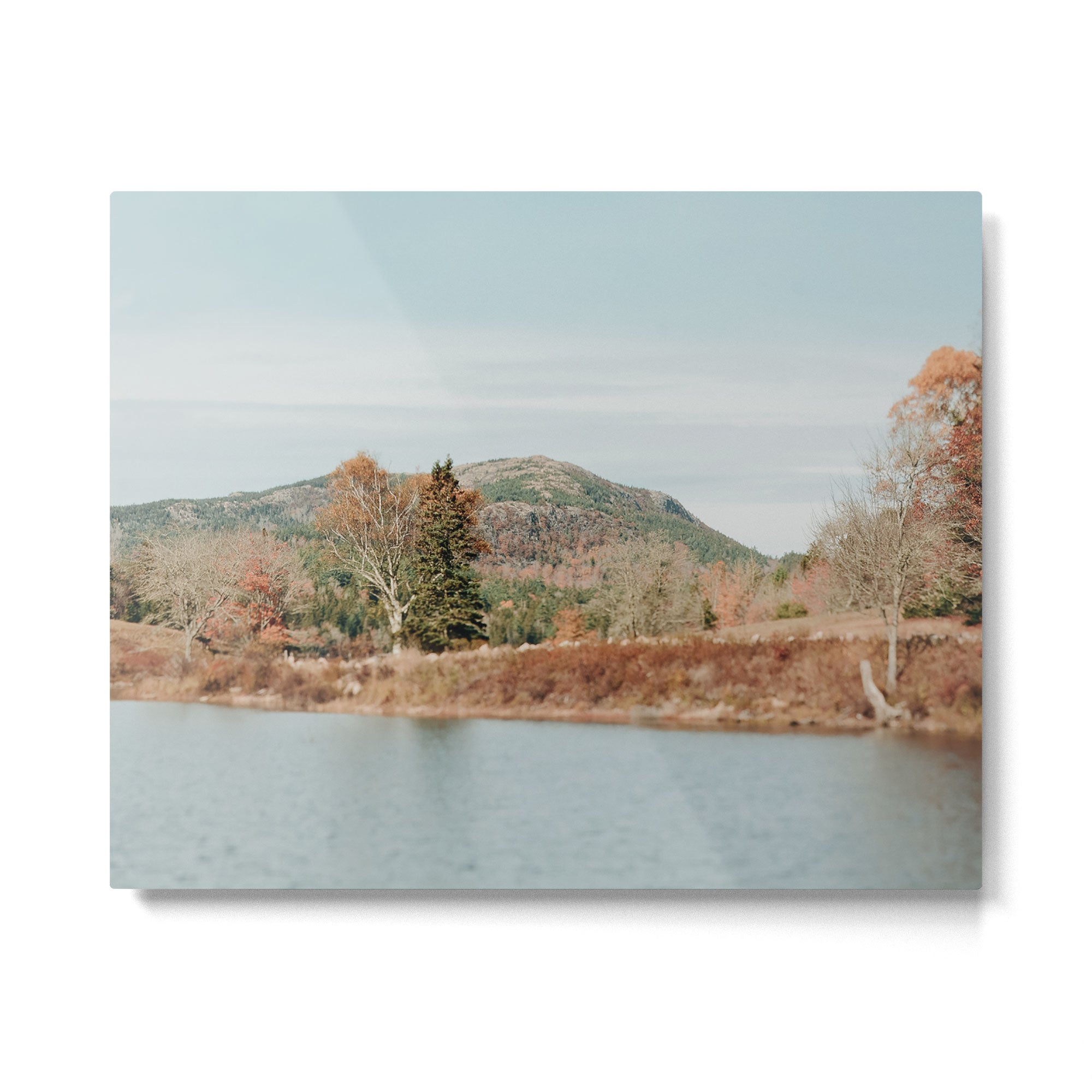 A Weekend in Autumn - travel photography Maine cottagecore landscape nature Metal Print Gallery Image 4