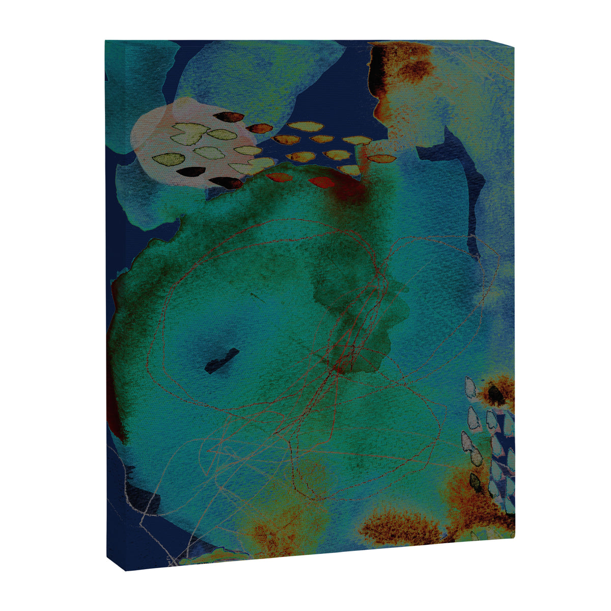 abstract no. 244 Canvas Print Gallery Image 6
