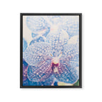 Abstract Orchid Flower Framed Canvas Print Gallery Image 6