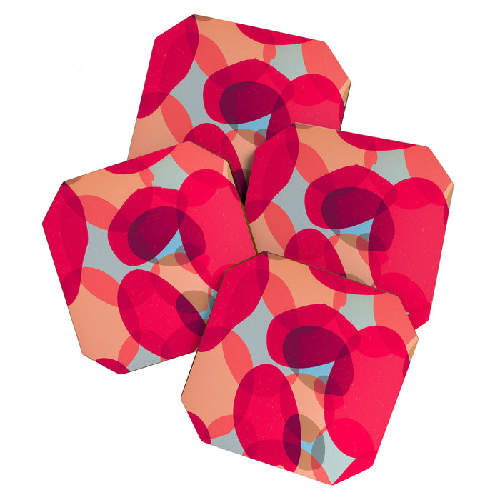 Abstract Soft Shapes #6 Coaster Gallery Image 1