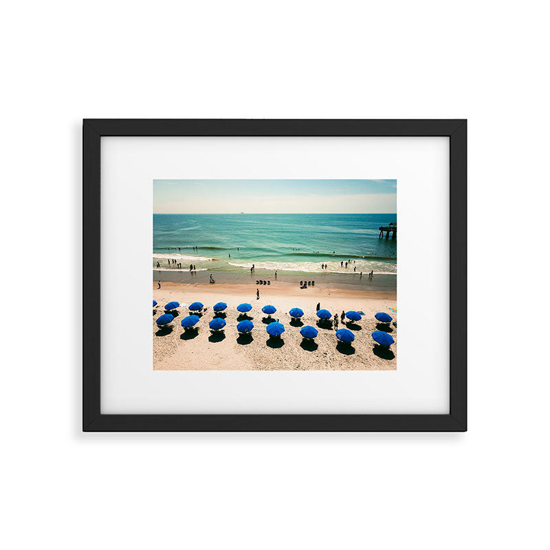 Aerial Beach 1 Framed Art Print Gallery Image 5