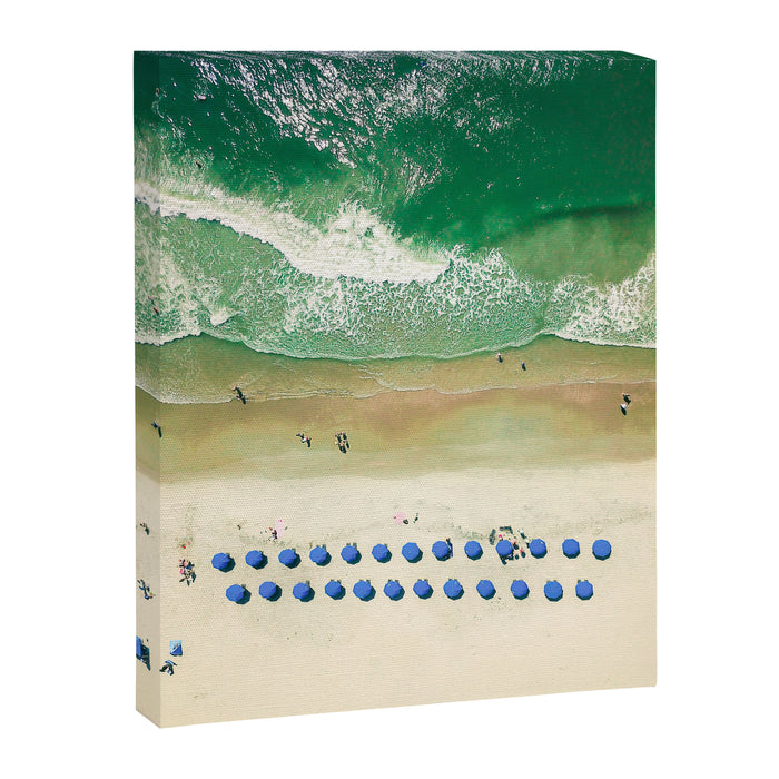 Aerial Beach 2 Canvas Print Gallery Image 1