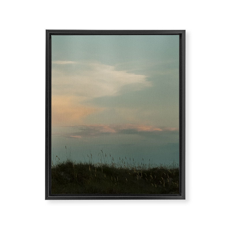 After Sunset - Nature Photograph travel photography modern minimal Framed Canvas Print Gallery Image 6