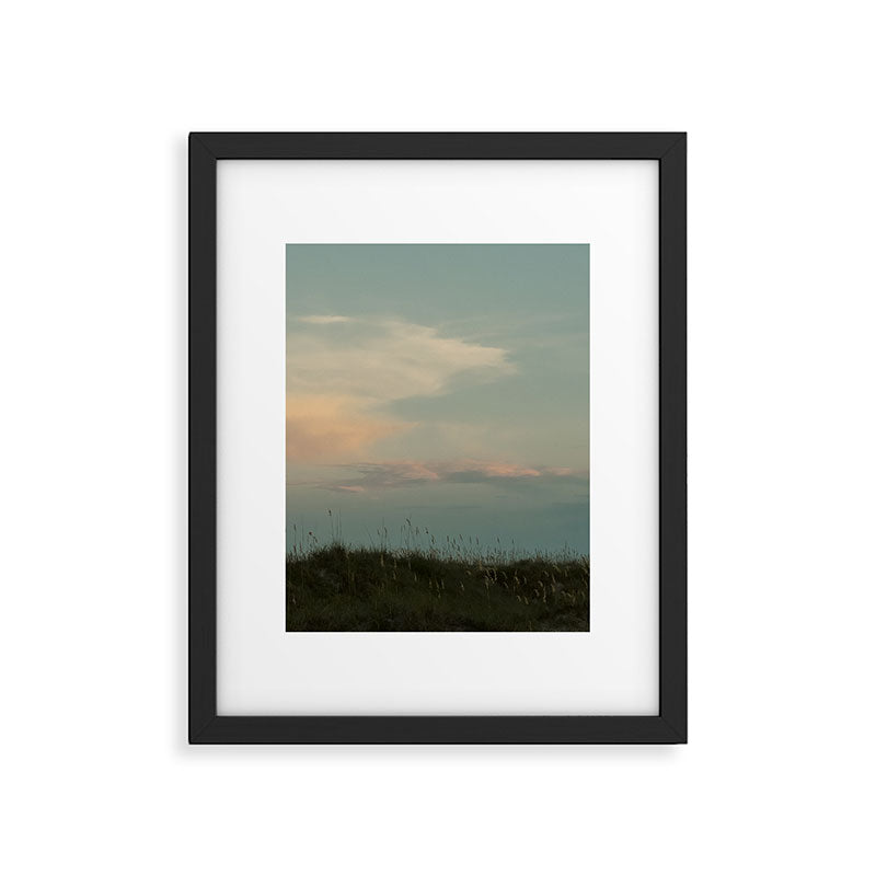 After Sunset - Nature Photograph travel photography modern minimal Framed Art Print Gallery Image 5