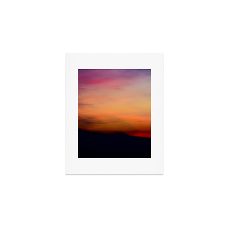 Afterglow II - abstract sunset nature Maine photography Art Print Gallery Image 1