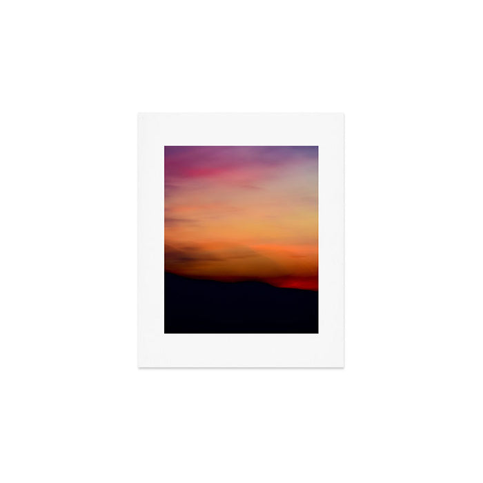 Afterglow II - abstract sunset nature Maine photography Art Print Gallery Image 1