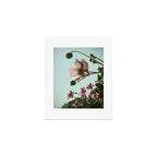 Aloft - rose pink autumn flower photo floral  Art Print Gallery Image 1