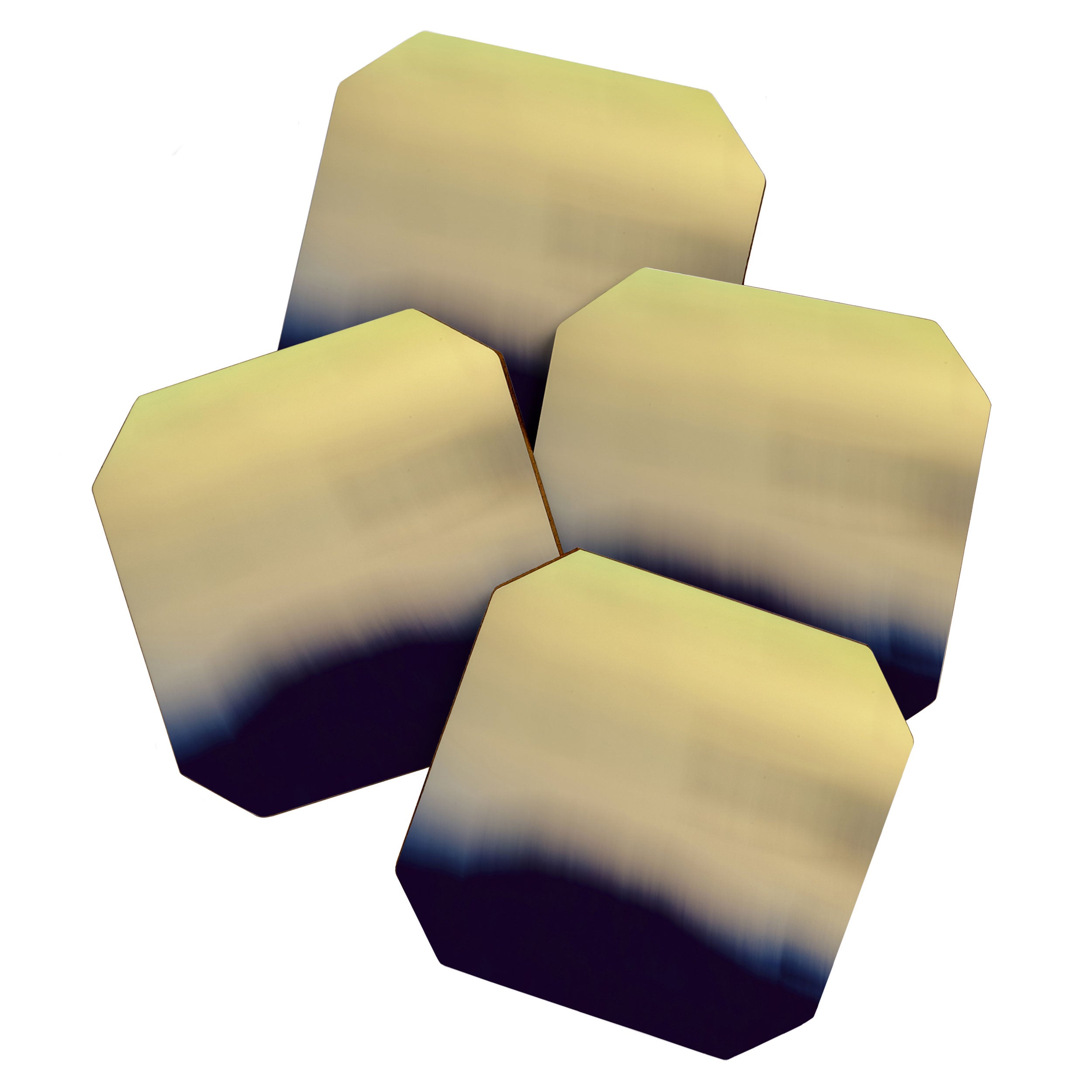 Aurora Borealis 1 - abstract long exposure photography nature landscape Coaster Gallery Image 1
