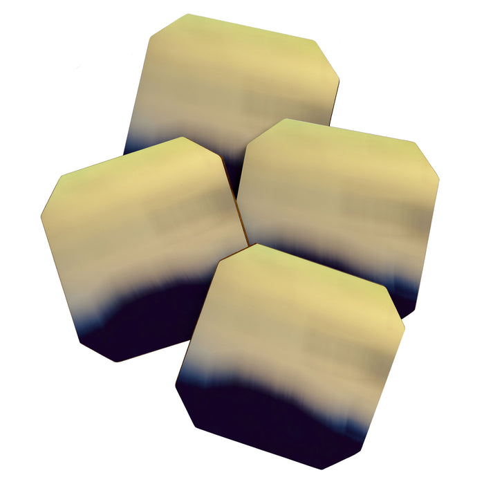 Aurora Borealis 1 - abstract long exposure photography nature landscape Coaster Gallery Image 1