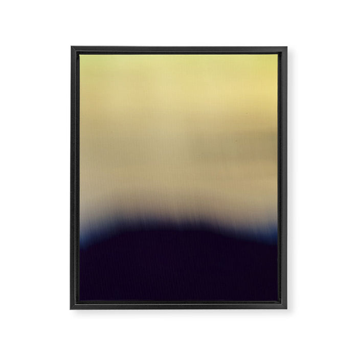 Aurora Borealis 1 - abstract long exposure photography nature landscape Framed Canvas Print Gallery Image 1