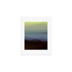 aurora borealis - abstract nature photograph square art Art Print Gallery Image 1
