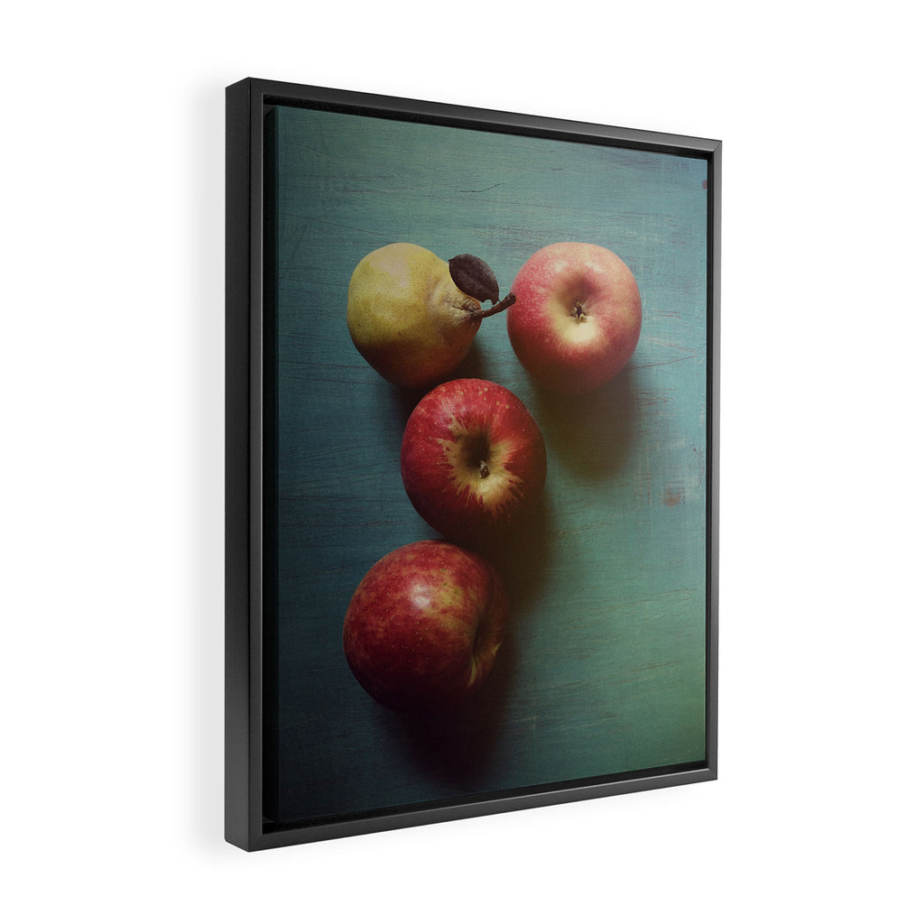 Autumn Apples Framed Canvas Print Gallery Image 2