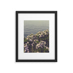 autumn asters by the sea - wildflower botanical photograph Framed Art Print Gallery Image 5