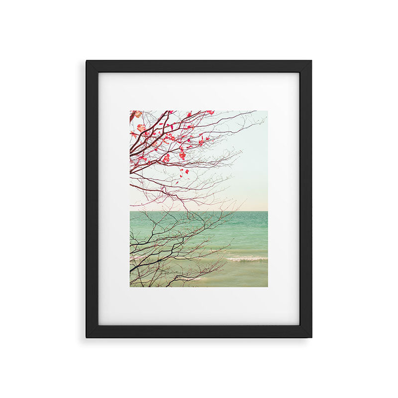 Autumn Beach Framed Art Print Gallery Image 5