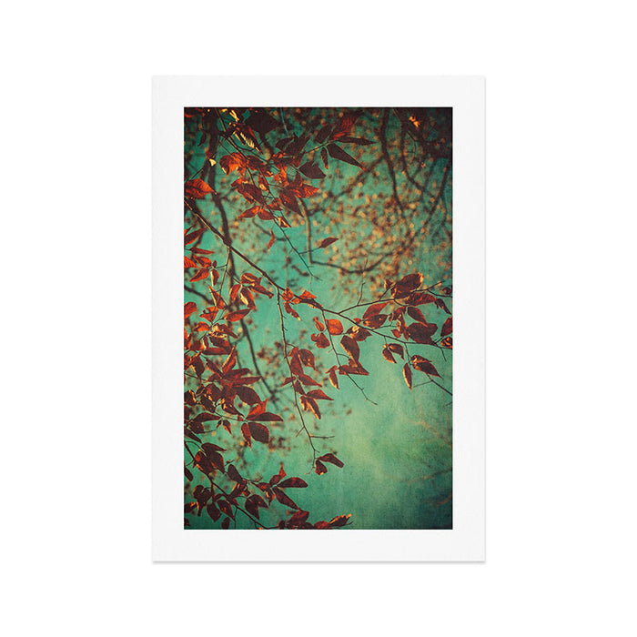 Autumn Beech Tree Art Print Gallery Image 1