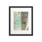 Autumn Birch Tree Abstract Framed Art Print Gallery Image 5