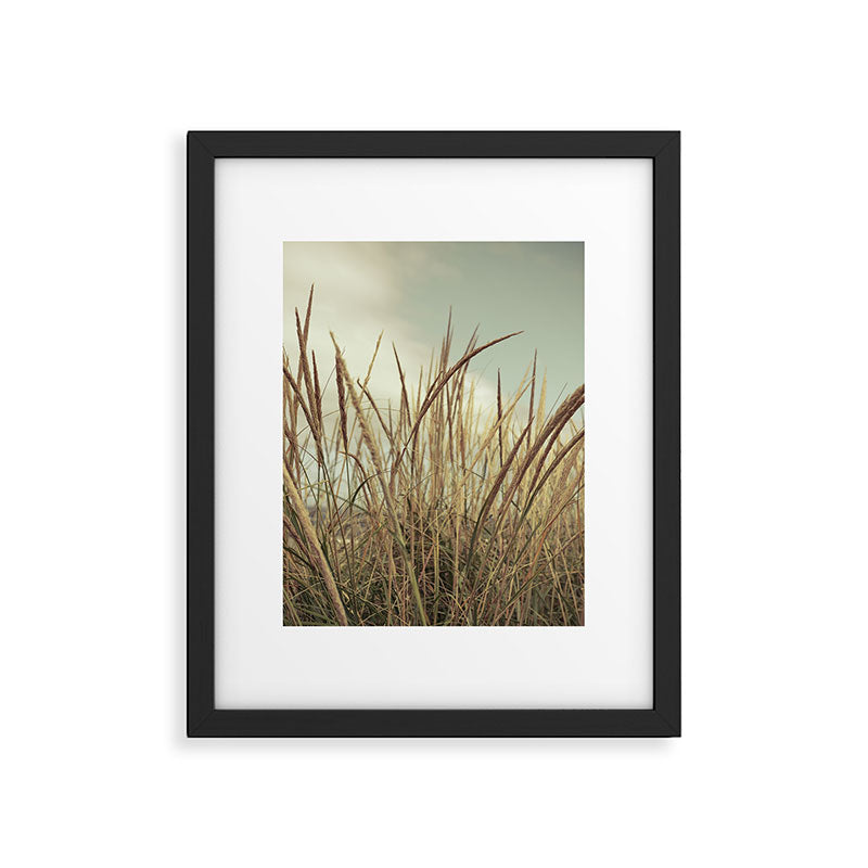 autumn dune grass Framed Art Print Gallery Image 5