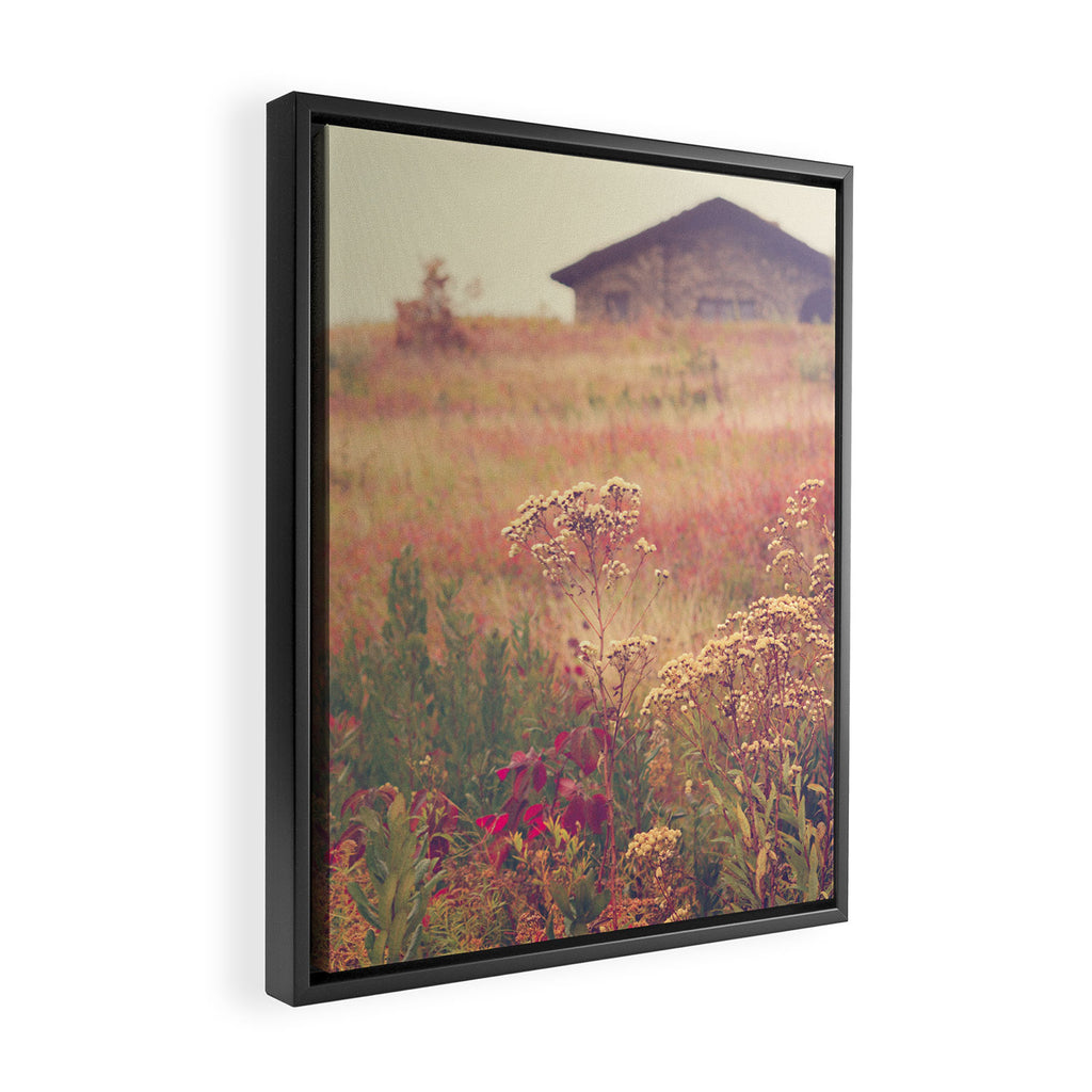 Autumn in New England Framed Canvas Print Gallery Image 2