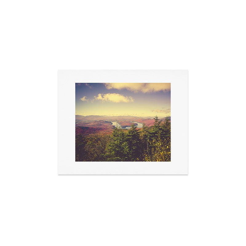 Autumn in the Adirondack Mountains landscape travel photography Art Print Gallery Image 1