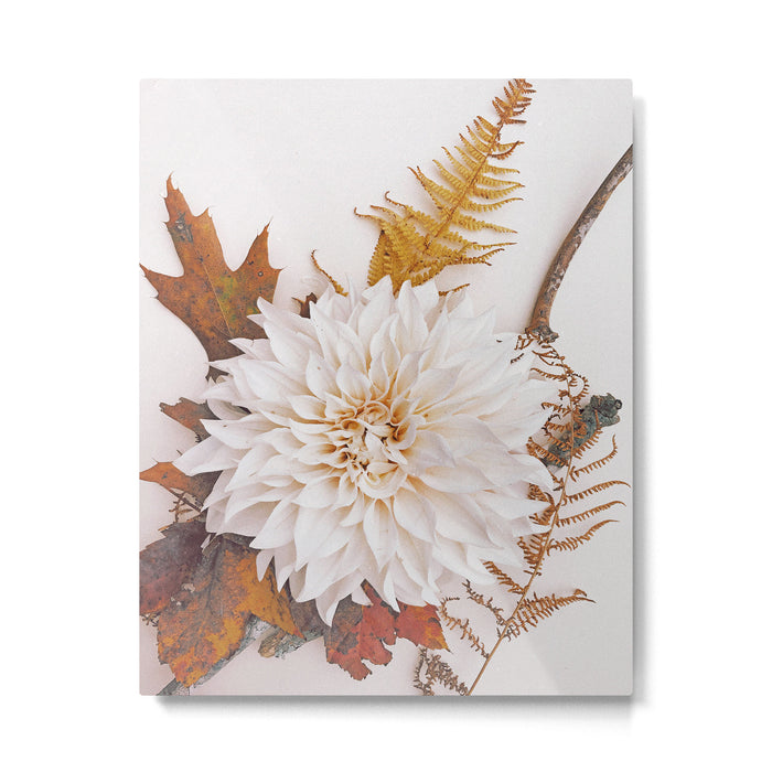 Autumn Mood #3 - Modern Botanical Photograph Metal Print Gallery Image 1