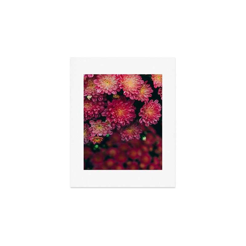 Autumn Vibes - Boho Rose Flowers Art Print Gallery Image 1