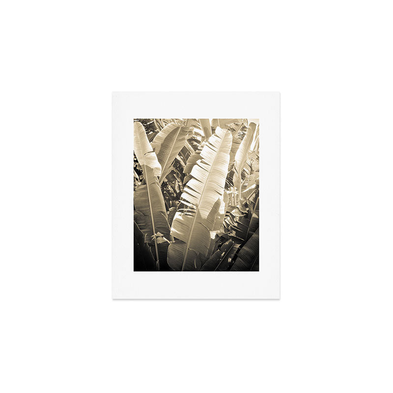 Banana Leaf Art Print Gallery Image 1