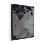 Be a Light in the Darkness x modern botanical hydrangea flower photograph Framed Canvas Print Gallery Image 2