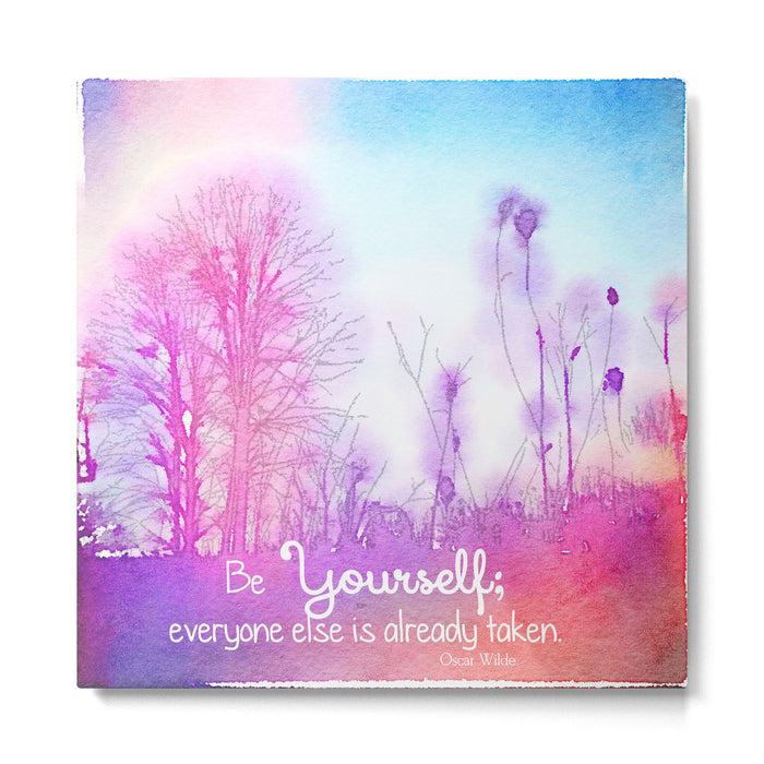 Be Yourself Metal Print Gallery Image 1