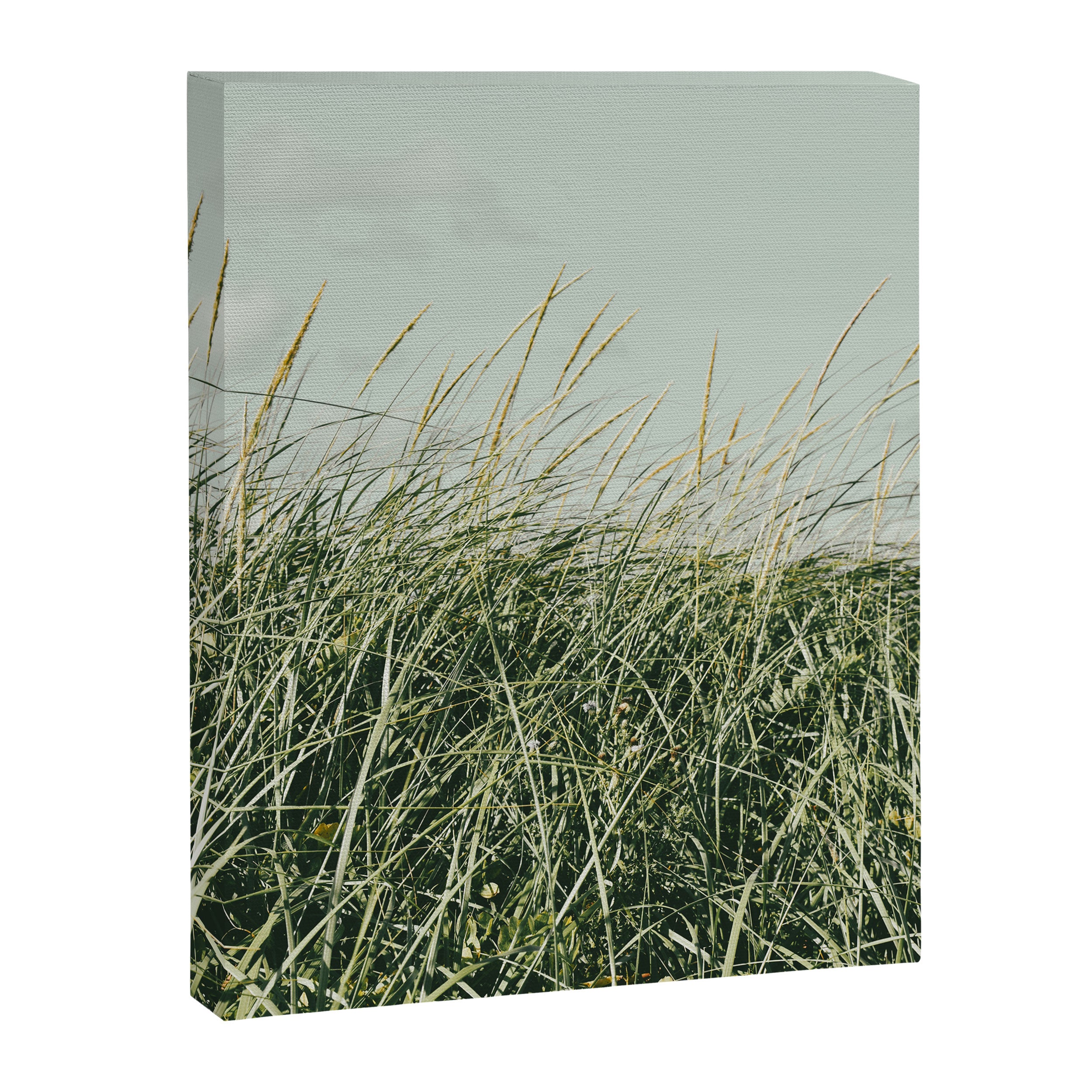 Beach Day aqua mint green beach decor Canvas Print Gallery Image 6