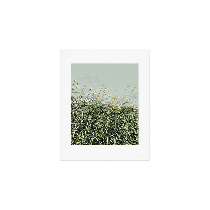 Beach Day aqua mint green beach decor Art Print Gallery Image 1