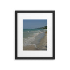 Beach Day - Lake Michigan nature travel photography Framed Art Print Gallery Image 5