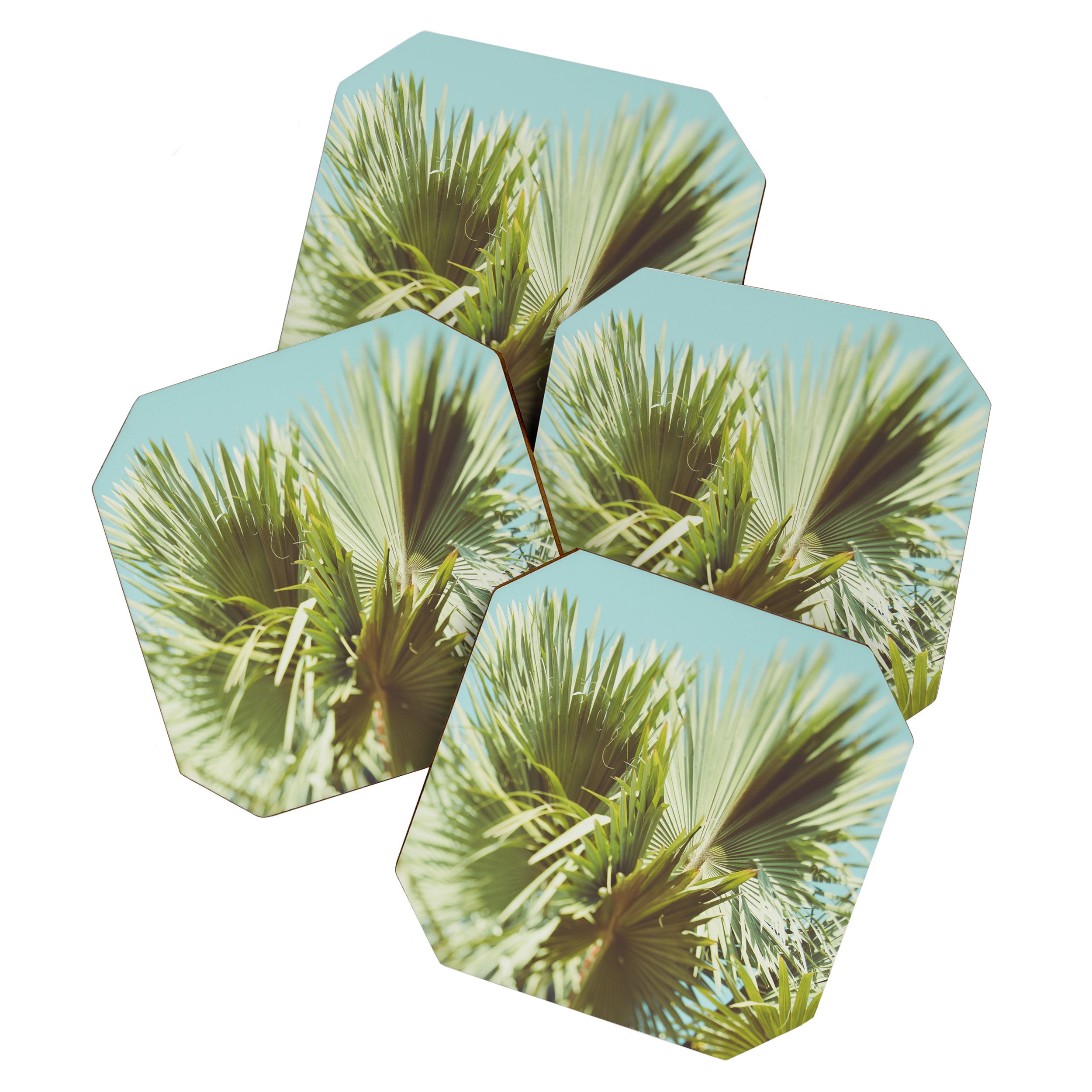 Beach Getaway - Modern Beach Decor Coaster Gallery Image 1