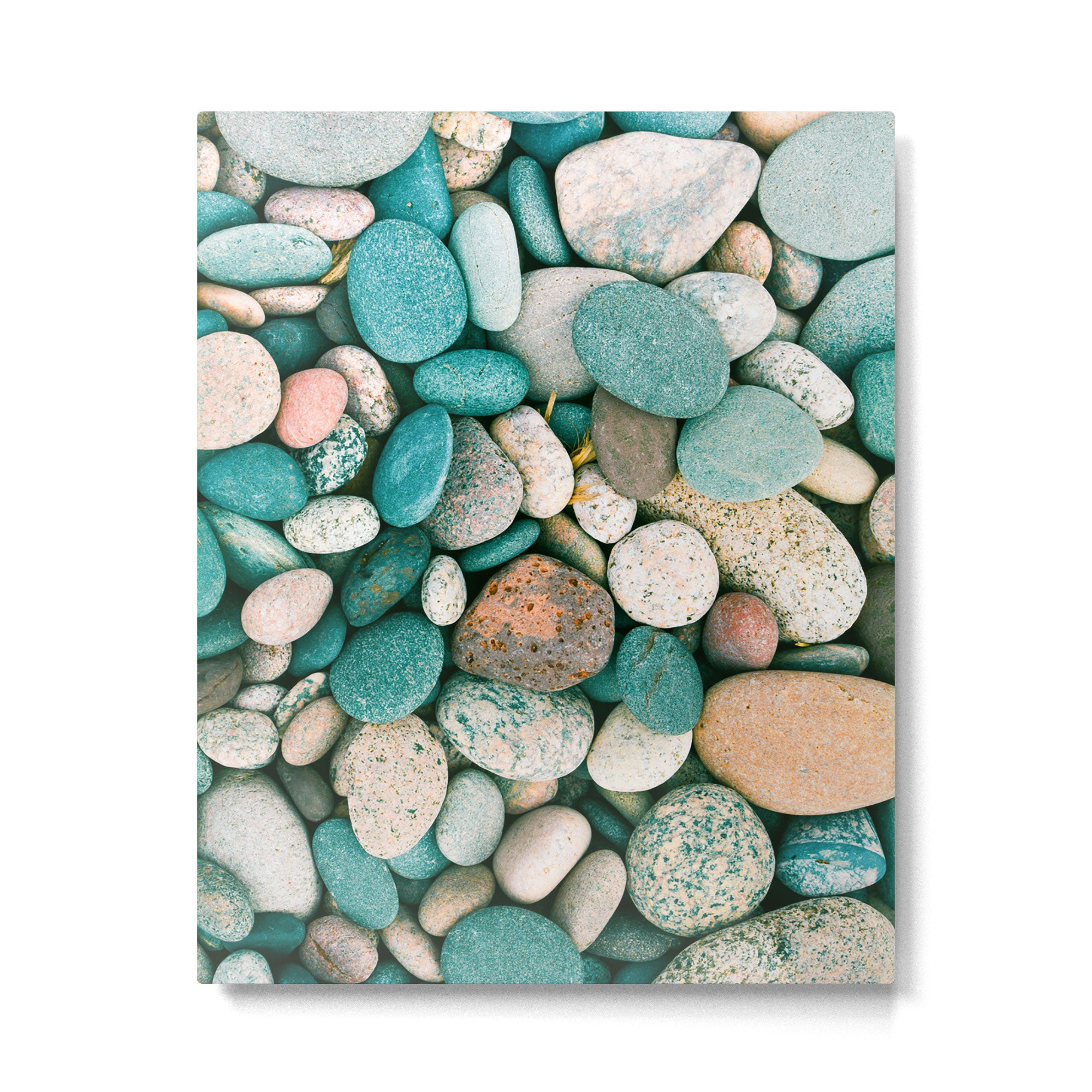 Beach Stones Metal Print Gallery Image 4