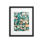 Beach Stones Framed Art Print Gallery Image 5