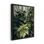Beautiful Begonias Framed Canvas Print Gallery Image 2
