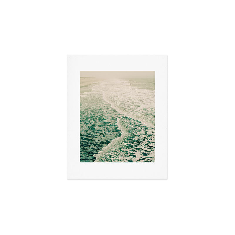 Beautiful Summer Sea Art Print Gallery Image 1