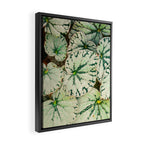 Begonia Leaf Framed Canvas Print Gallery Image 2