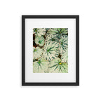 Begonia Leaf Framed Art Print Gallery Image 5