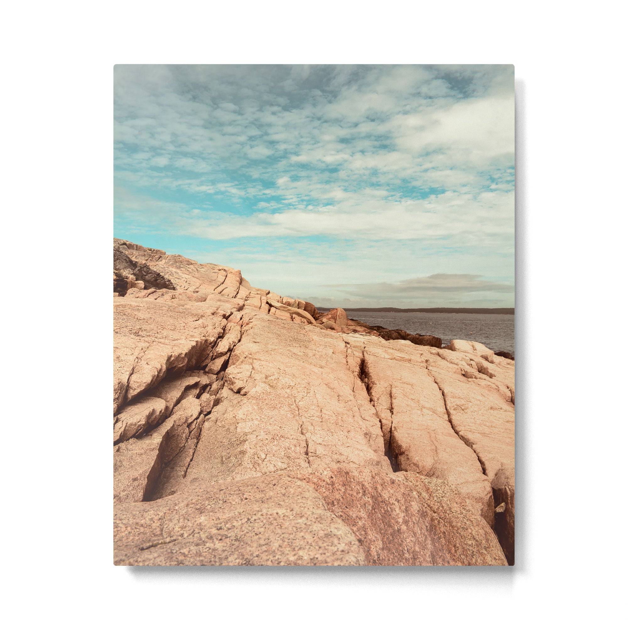 Between Earth and Sky - Travel photography - New England landscape - Maine coast Metal Print Gallery Image 4