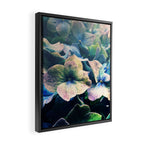Blue Hydrangea Flower Botanical Framed Canvas Print Gallery Image 2