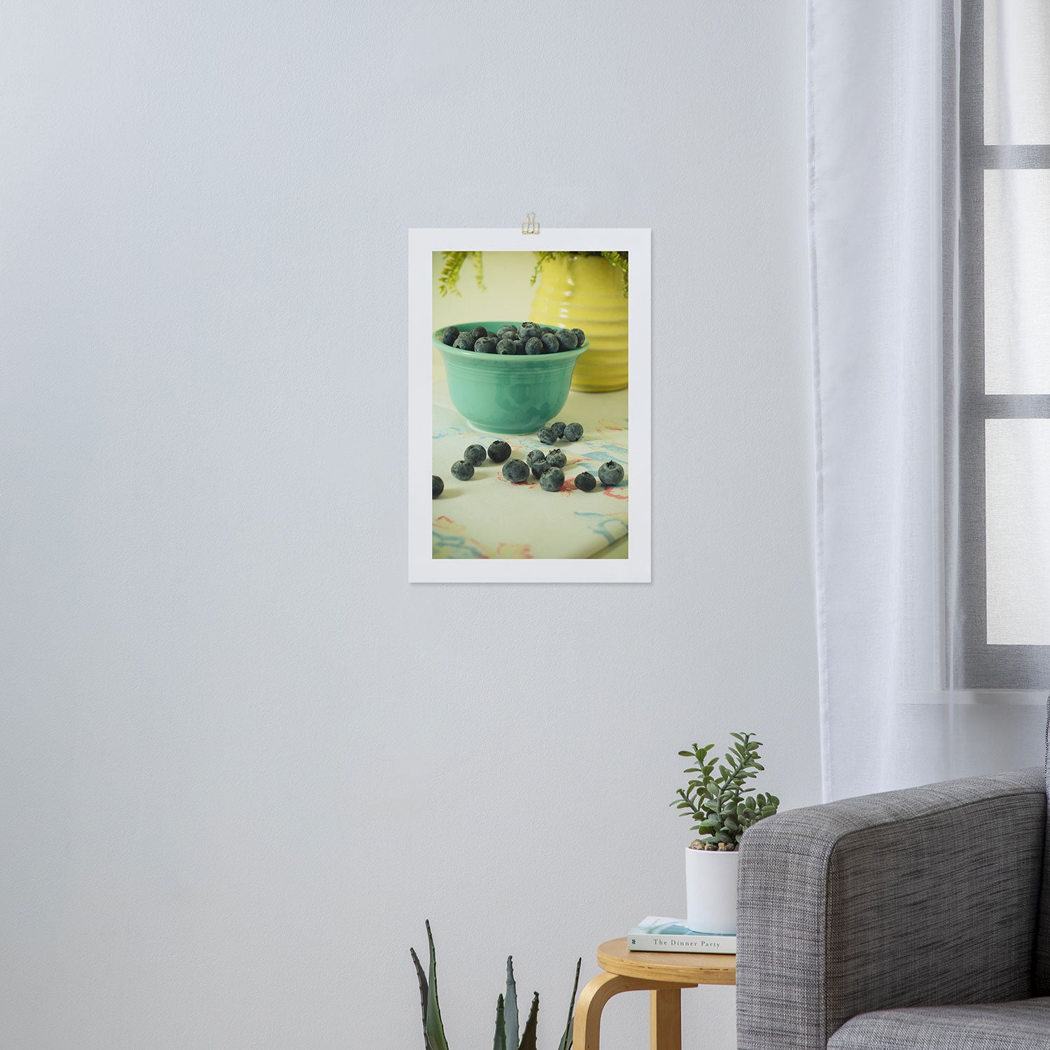 Blueberries Art Print Gallery Image 3