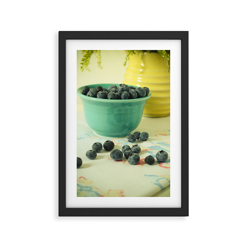 Blueberries Framed Art Print Gallery Image 2