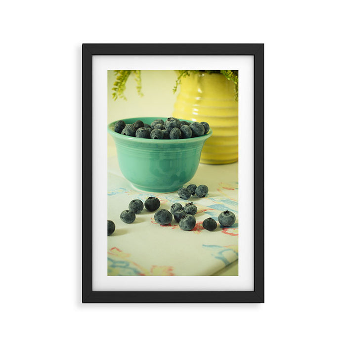 Blueberries Framed Art Print Gallery Image 1